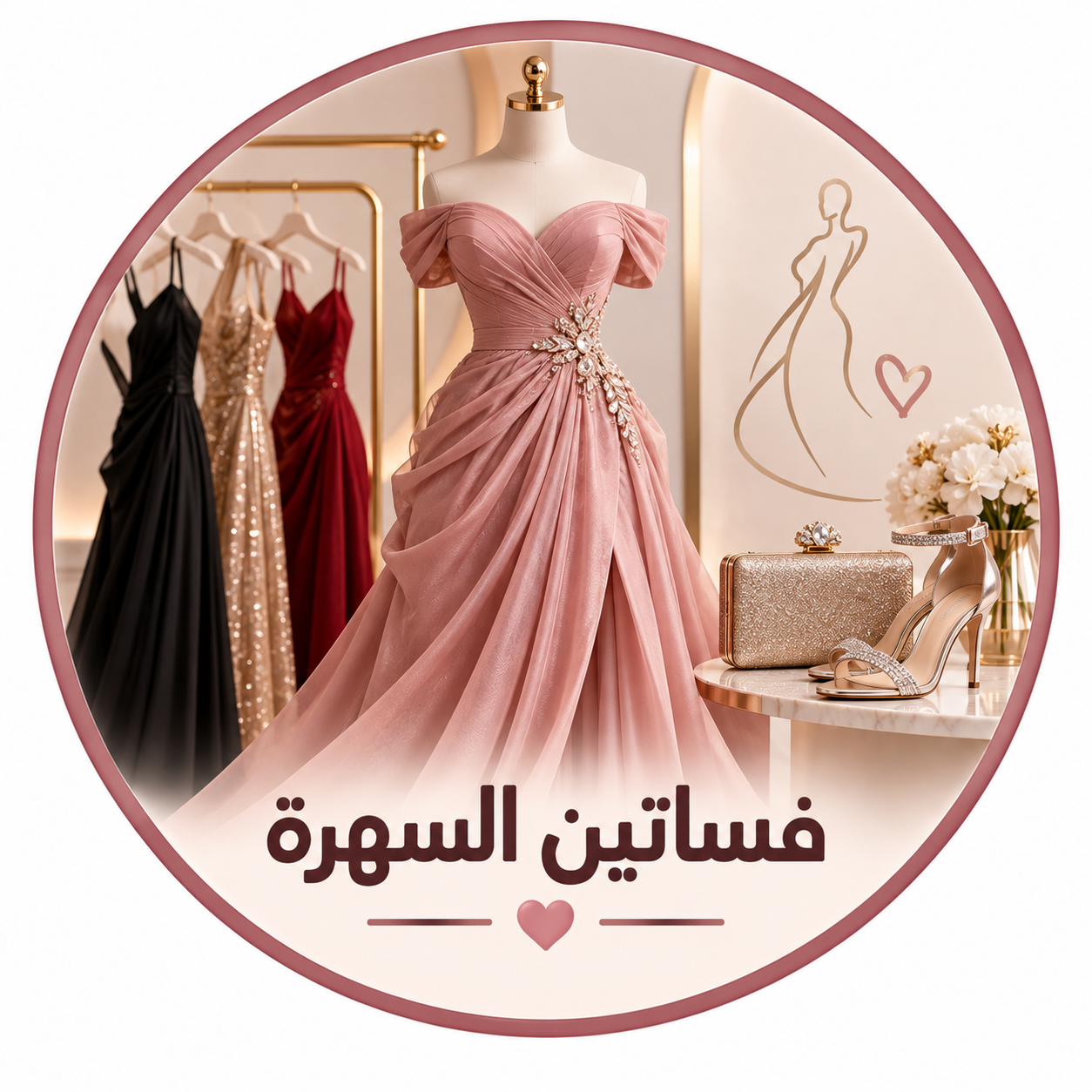 فساتين السهرة