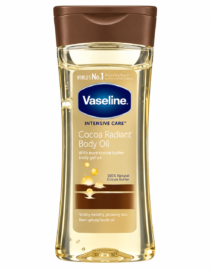 file_00000000ef8c81f4bacc32a07a5e9a8d - المول الشامل في الاردن Bottle of Vaseline Cocoa Radiant Intensive Care Body Oil with brown cap and clear golden oil inside the bottle