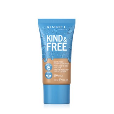 Rimmel London Kind & Free moisturizing skin tint foundation in vanilla (160), 30 ml