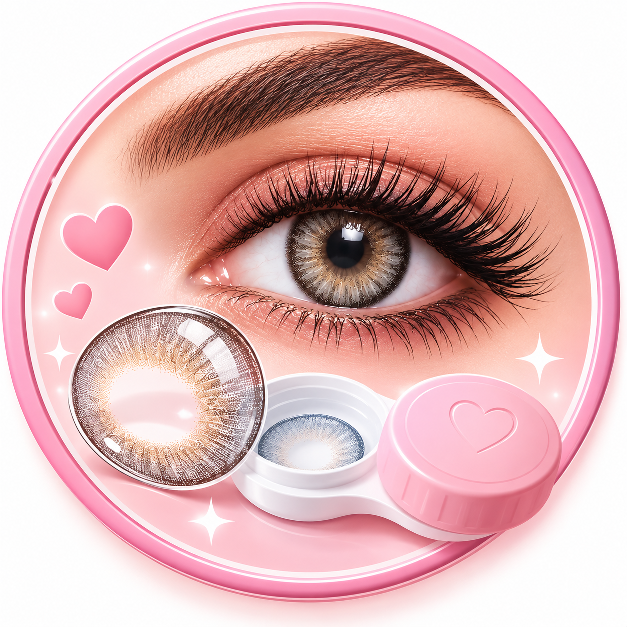 عدسات لاصقة