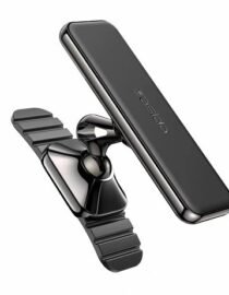 image113jpeg - المول الشامل في الاردن Magnetic phone holder with a metal strap style mount supporting a smartphone at an angled position