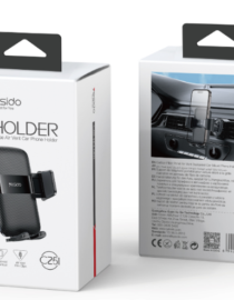 image171png - المول الشامل في الاردن Two white car phone holder boxes stand side by side the left box shows the device with CAR HOLDER text the right box displays a car interior with a mounted phone on the holders suction mount