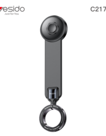 Esido C217 camera accessory grey vertical bar with a round lens head at the top and a circular ring at the bottom