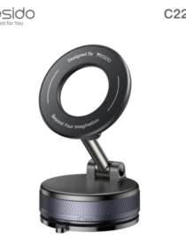 Ring light C228 by Yesido mounted on an adjustable arm above a round black base with Designed by Yesido text on the ring
