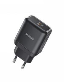 image310jpeg - المول الشامل في الاردن Black USB wall charger with two round European plug pins and a USB port on the sidetop area