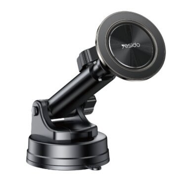 Yesido car phone mount with swivel arm and suction base cradle for hands free viewing